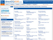 Tablet Screenshot of directoryb2b.com